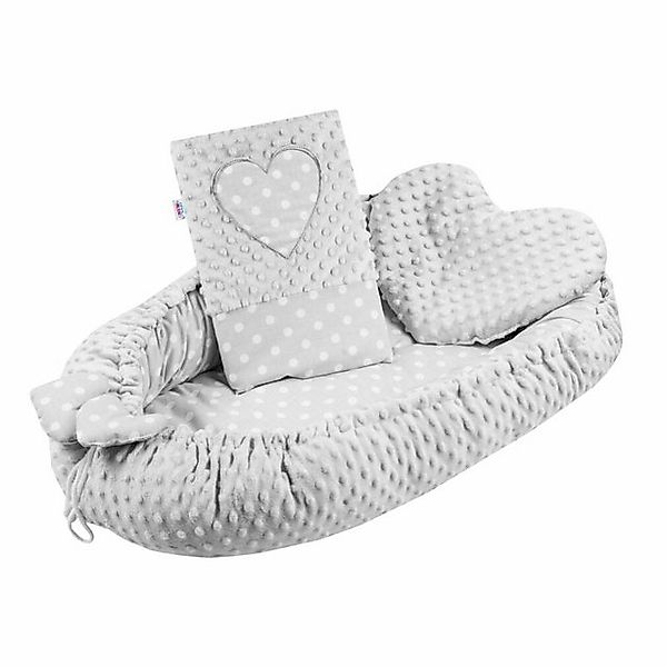 NEW BABY Baby-Reisebett Luxuriöser Nistkasten mit Polsterung und Federbett günstig online kaufen