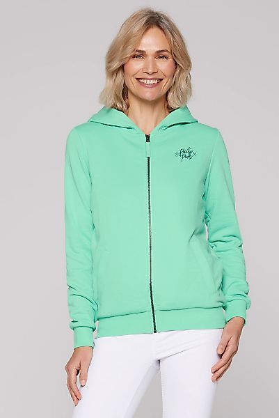 SOCCX Kapuzensweatjacke, mit Rücken-Print günstig online kaufen