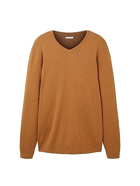 TOM TAILOR Sweatshirt Basic V-Neck Sweater (1-tlg) günstig online kaufen