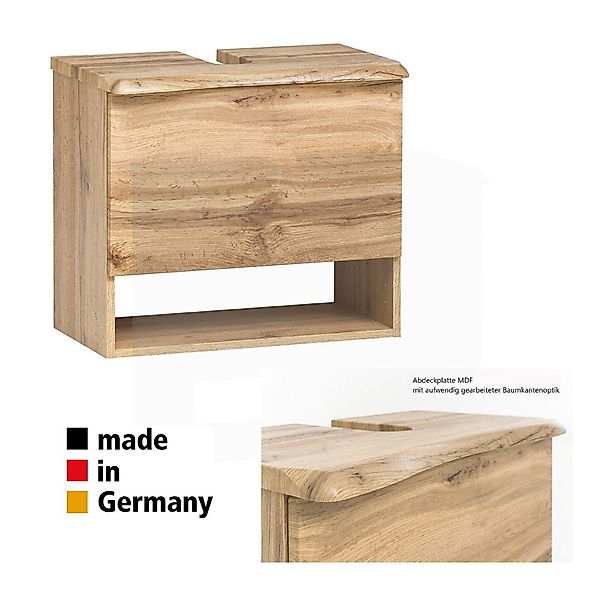 Lomadox Waschbeckenschrank KAHLA-03 mit Abdeckplatte in günstig online kaufen
