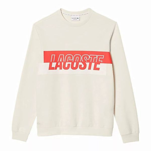 Lacoste Sweatshirt Sweatshirt mit großem Lacoste-Kontrast-Print günstig online kaufen