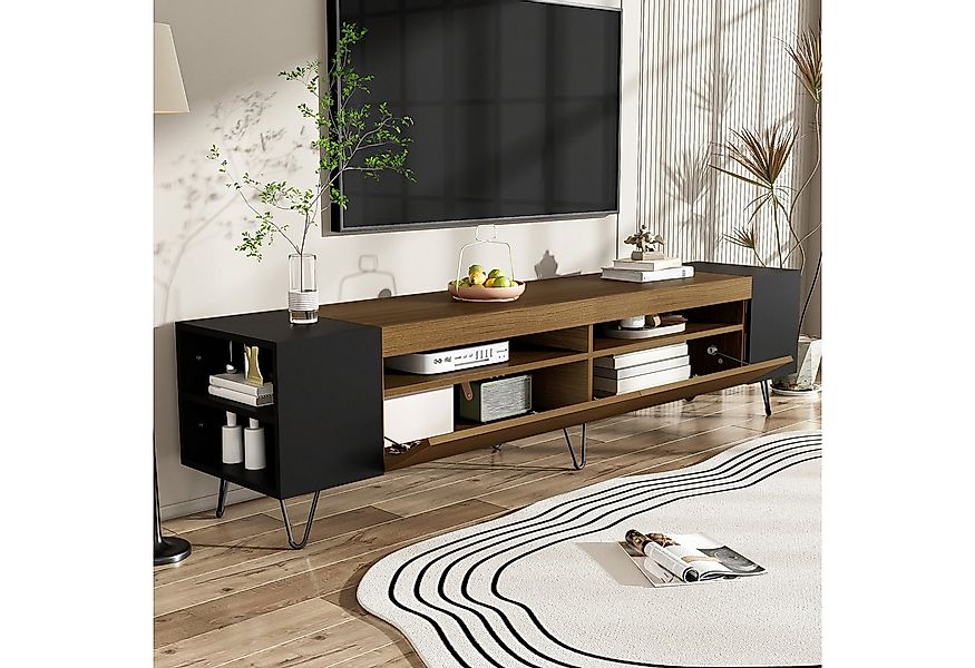 MODFU Lowboard mit Viel Stauraum (Fernsehtisch,TV-Board,TV-Ständer, 1 St., günstig online kaufen