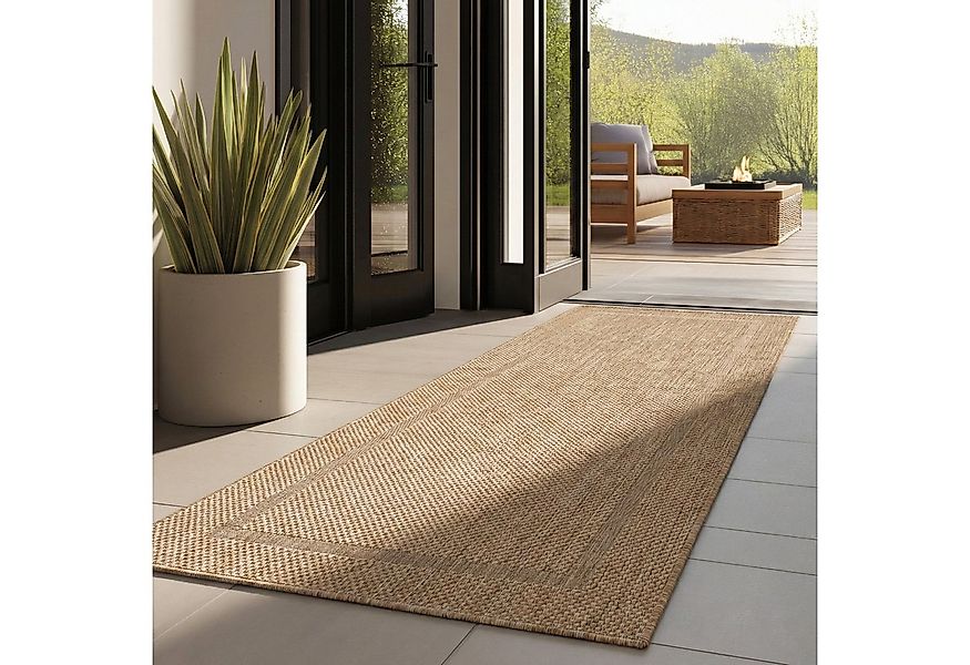 Carpettex Outdoorteppich Unicolor - Einfarbig, Läufer, Höhe: 5 mm, Teppich günstig online kaufen