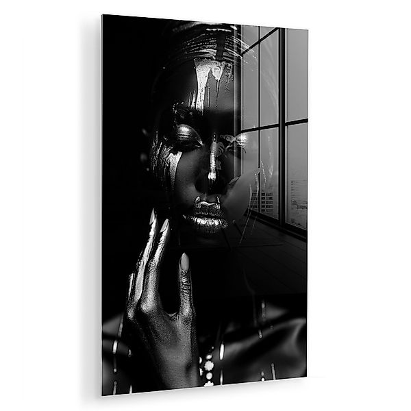 MuchoWow Acrylglasbild Frau - Abstrakt - günstig online kaufen