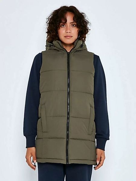 Noisy may Steppweste Lange Wattierte Puffer Weste Übergangsjacke NMAURORA 4 günstig online kaufen