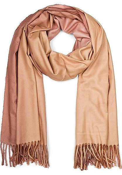 styleBREAKER Modeschal Schal mit 2-Farbigem Farbverlauf, (1-St) günstig online kaufen