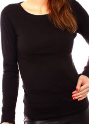 Muse Rundhalsshirt Leichtes Basic Sweatshirt Slim günstig online kaufen
