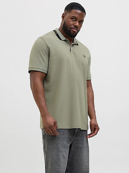 Jack & Jones PlusSize Poloshirt "JCOHASS LOGO POLO SS PLS" günstig online kaufen