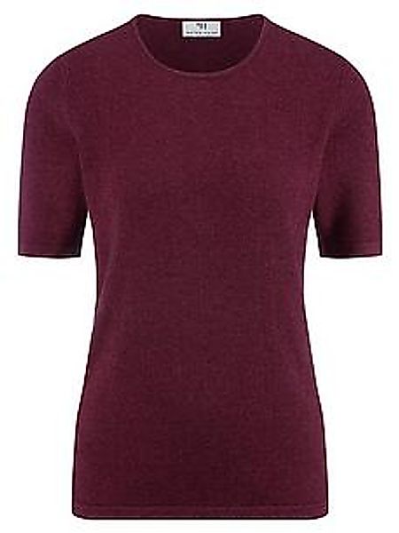 Rundhals-Pullover aus Seide Kaschmir Peter Hahn Seide/Kaschmir lila günstig online kaufen
