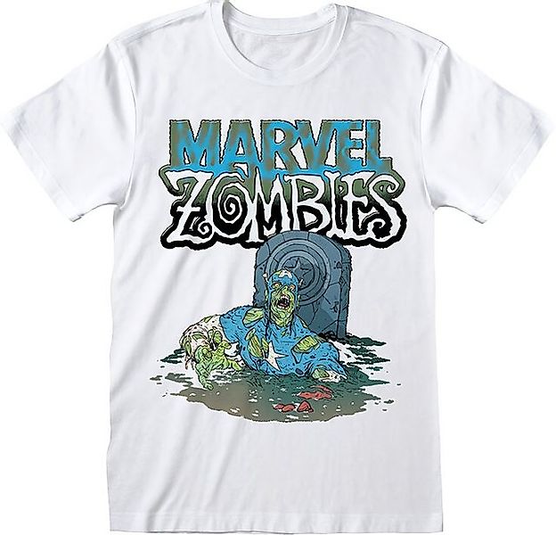 Captain America T-Shirt Marvel Zombies Zombie T-Shirt günstig online kaufen