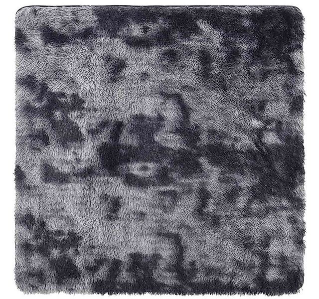 vidaXL Teppich Teppich Shaggy Hochflor NAVARRA Dunkelgrau 240x240 cm Polyes günstig online kaufen
