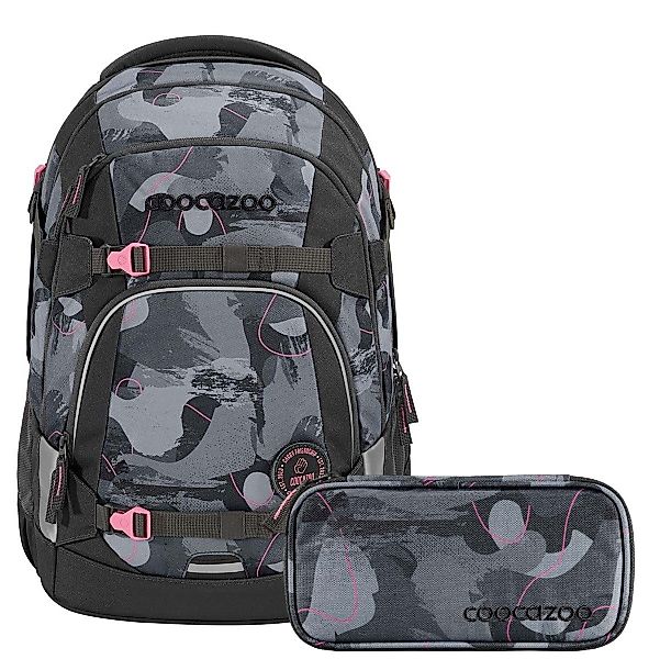 coocazoo Schulranzen Schulrucksack-Set MATE Bubble Brush günstig online kaufen