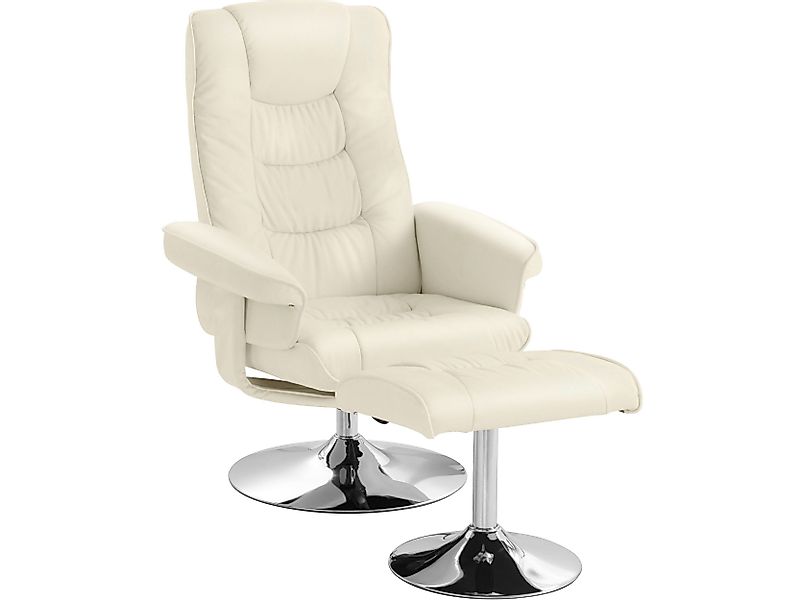 loft24 Relaxsessel Simson, Sessel mit Hocker, günstig online kaufen