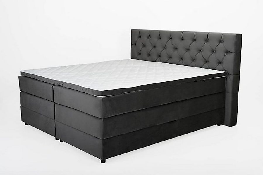 Belanoti Boxspringbett Any (Boxspringbett 160x200 mit Bettkasten, 7-Zonen T günstig online kaufen