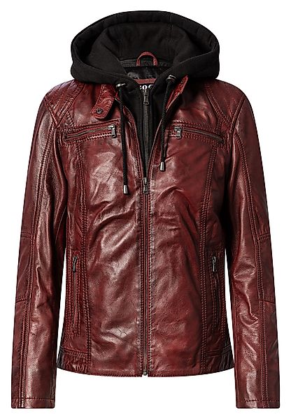 CBL Lederjacke MQ-44998 mit stehkragen günstig online kaufen