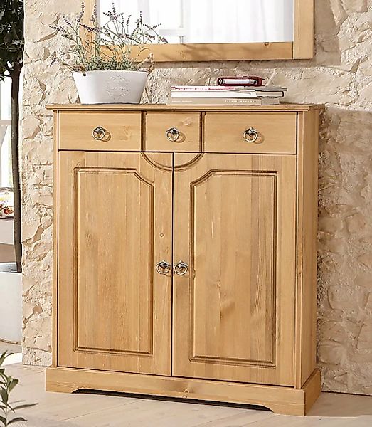 Home affaire Kommode »Klera« Breite 81 cm, aus massiver Kiefer, FSC®-zertif günstig online kaufen