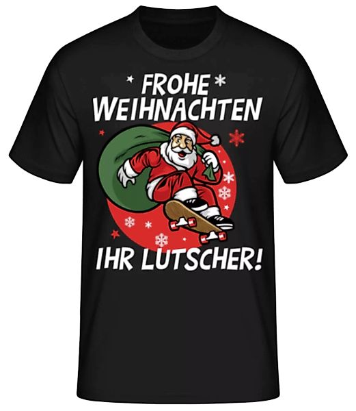Frohe Weihnachten Lutscher · Männer Basic T-Shirt günstig online kaufen
