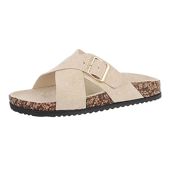 Ital-Design Damen Mules Freizeit Pantolette (86526949) günstig online kaufen