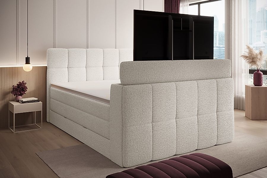 wonello Boxspringbett Madison 3 mit TV-Lift, günstig online kaufen