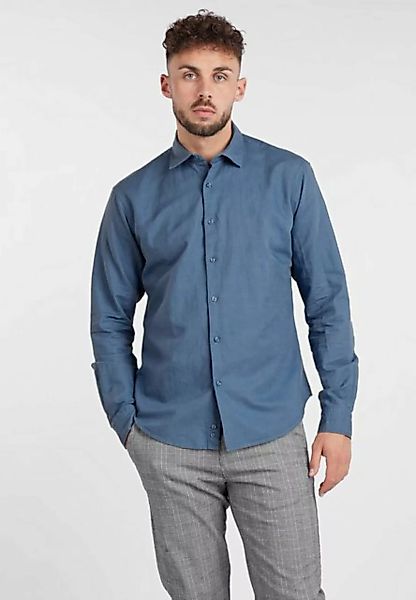 Lawrence Grey Leinenhemd Langarmhemd - Casual Fit günstig online kaufen