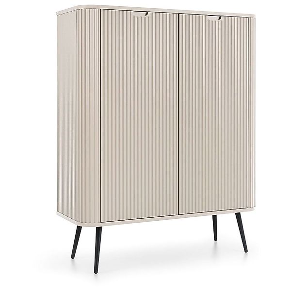 Lomadox Highboard ZARA-160, in Kaschmir Caschmere günstig online kaufen