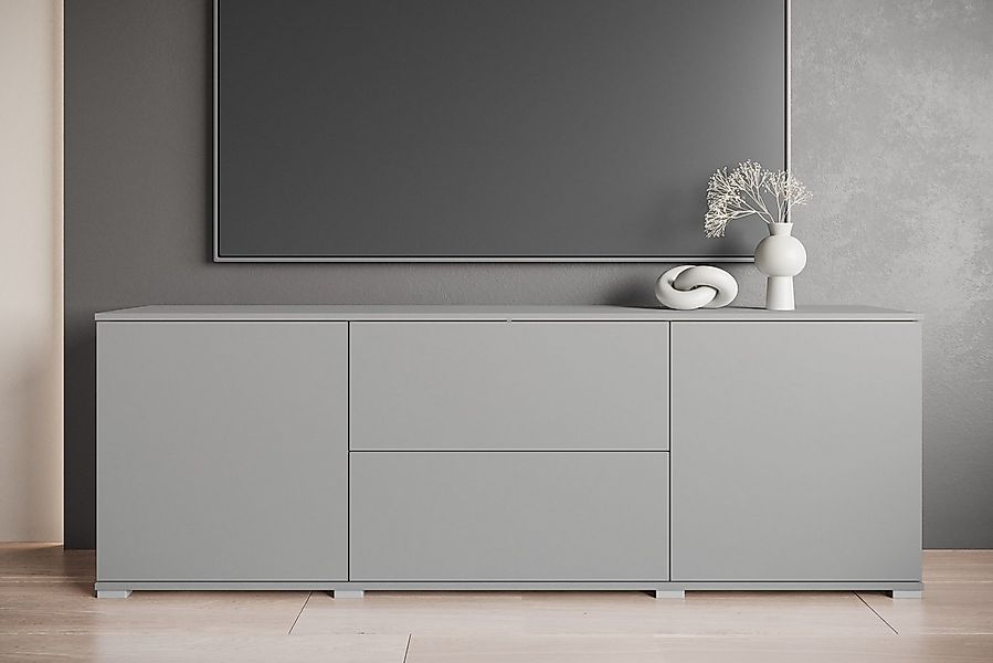 INOSIGN Lowboard Kenia (1 St), 2 Türen, 2 Schubladen, Breite 180 cm, höhenv günstig online kaufen