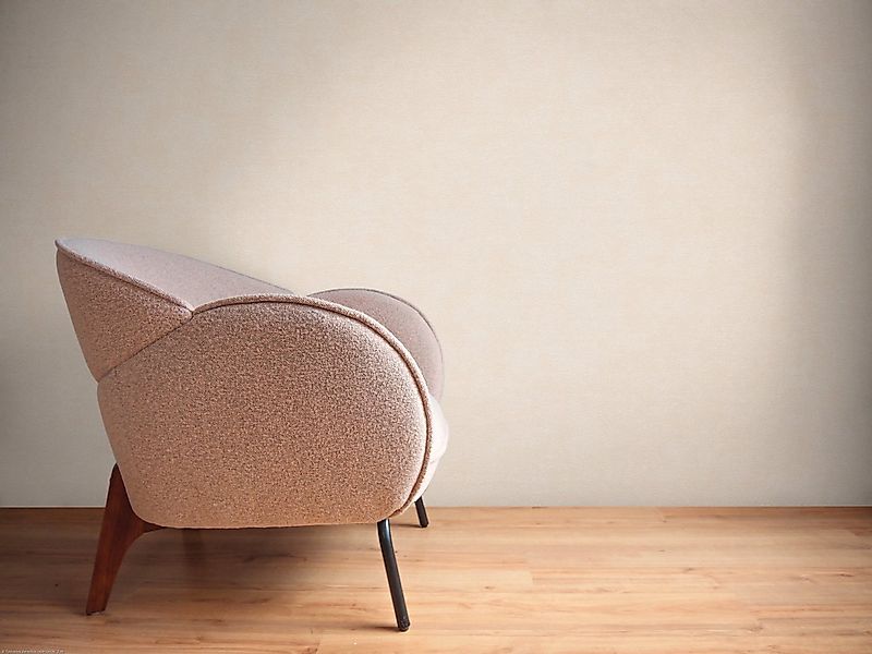 A.S. Création Vliestapete French Affair einfarbige Tapete Beige glatte Unit günstig online kaufen