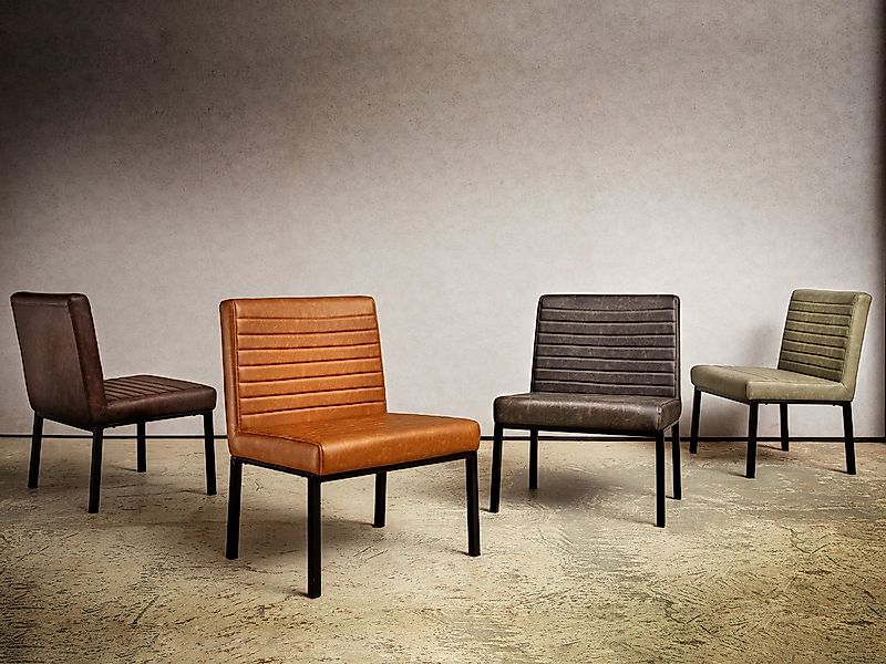 massivum Esszimmerstuhl XXL Wingston Polsterstuhl hellbraun günstig online kaufen