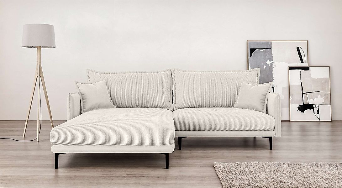 Home affaire Ecksofa "ALEXANDRIA mit Recamiere rechts oder links bestellbar günstig online kaufen