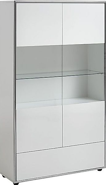 INOSIGN Vitrine "Portland", (1 St.), Glasvitrine mit verchromten Metallrahm günstig online kaufen