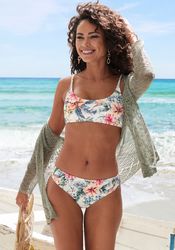LASCANA Bustier-Bikini-Top Salsa, mit tollem Blumenprint günstig online kaufen