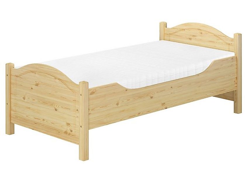 ERST-HOLZ Bett Seniorenbett Landhausstil extra hoch 100x200 Einzelbett Kief günstig online kaufen