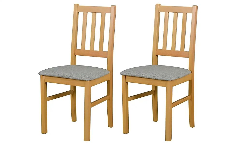 Esszimmerstuhl 2er-Set   ¦ gold ¦ Maße (cm): B: 43 H: 94 Stühle > Küchenstü günstig online kaufen