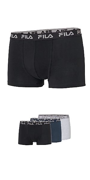 Fila Boxershorts "MAN BOXER SHORTS", (3er Pack), mit elastischem Logobund günstig online kaufen