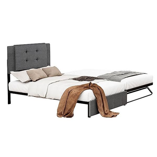 HAUSS SPOLE Daybett 90x200/190 mit klappbaren und hochklappbaren Metallbein günstig online kaufen