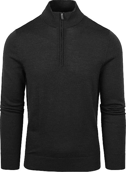 Suitable Merino Half Zip Pullover Anthrazit - Größe 3XL günstig online kaufen