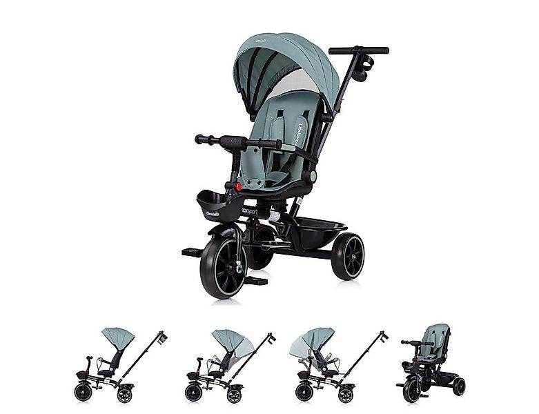 Chipolino Dreirad Tricycle Max Sport 2 in 1, Dreirad, Becherhalter, Sitz um günstig online kaufen