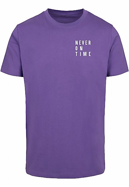 MisterTee Kurzarmshirt "MisterTee Damen Never On Time Tee", (1 tlg.) günstig online kaufen