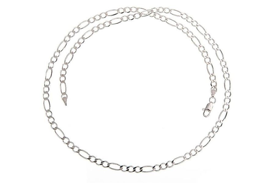Silberkettenstore Silberkette Figarokette 4,5mm - 925 Silber, Länge wählbar günstig online kaufen