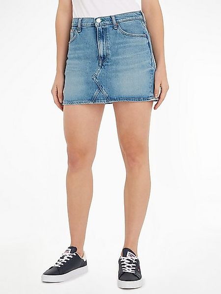 Tommy Jeans Minirock IZZIE MR MN SKIRT CH6119 Webrock im 5-Pocket-Style günstig online kaufen