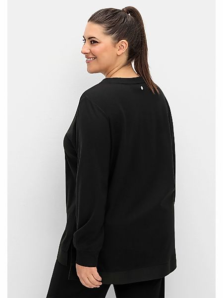 Sheego Sweatshirt "Große Größen", in atmungsaktiver Stretch-Qualität günstig online kaufen