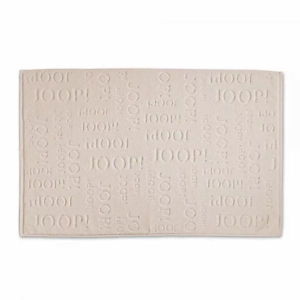 JOOP! Badematten Repeat 74 - Farbe: sand - 213 - 55x85 cm günstig online kaufen