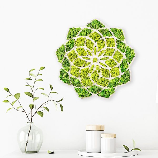 Wallity Wanddekoobjekt 100% MDF / MOSS günstig online kaufen