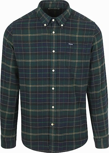 Barbour Kyeloch Hemd Karo Dunkelgrün - Größe L günstig online kaufen
