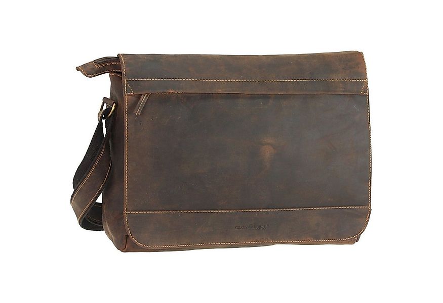 Greenburry Messenger Bag Vintage, Leder günstig online kaufen