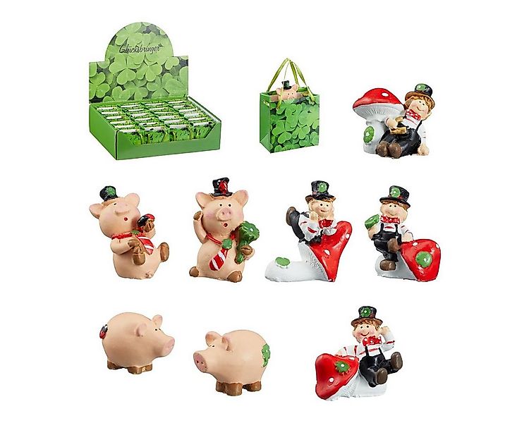 Geschenkestadl Dekofigur 24 Glücksbringer in Geschenktütchen (24 St) günstig online kaufen