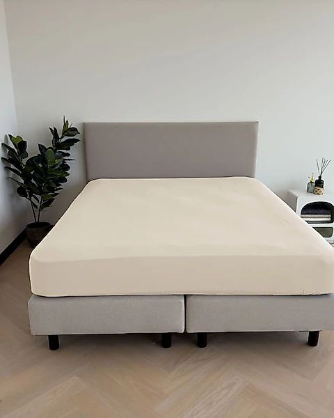 Kayori Spannbettlaken Emma, Mako-Satin, Gummizug: rundum, günstig online kaufen