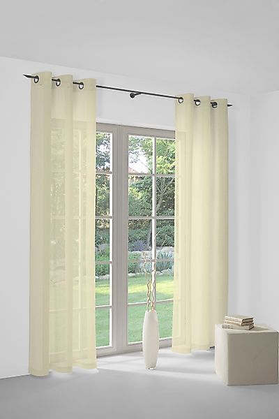 Wirth Vorhang "Sunday" Ösen 1 Stk. tlg. günstig online kaufen
