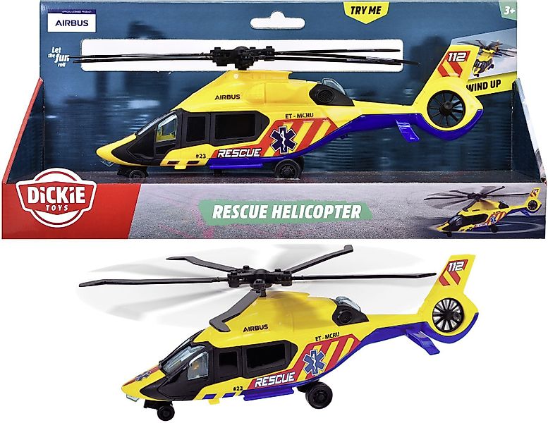 Dickie Toys Spielzeug-Hubschrauber Helikopter Go Real günstig online kaufen