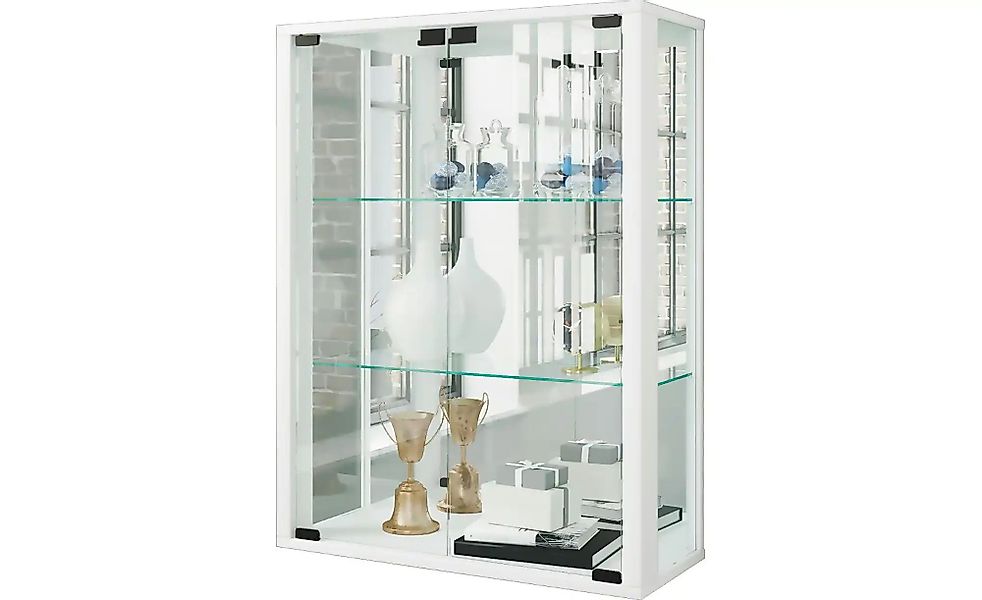 Hängevitrine  Udina ¦ weiß ¦ Maße (cm): B: 60 H: 80 T: 25.0 Schränke > Häng günstig online kaufen